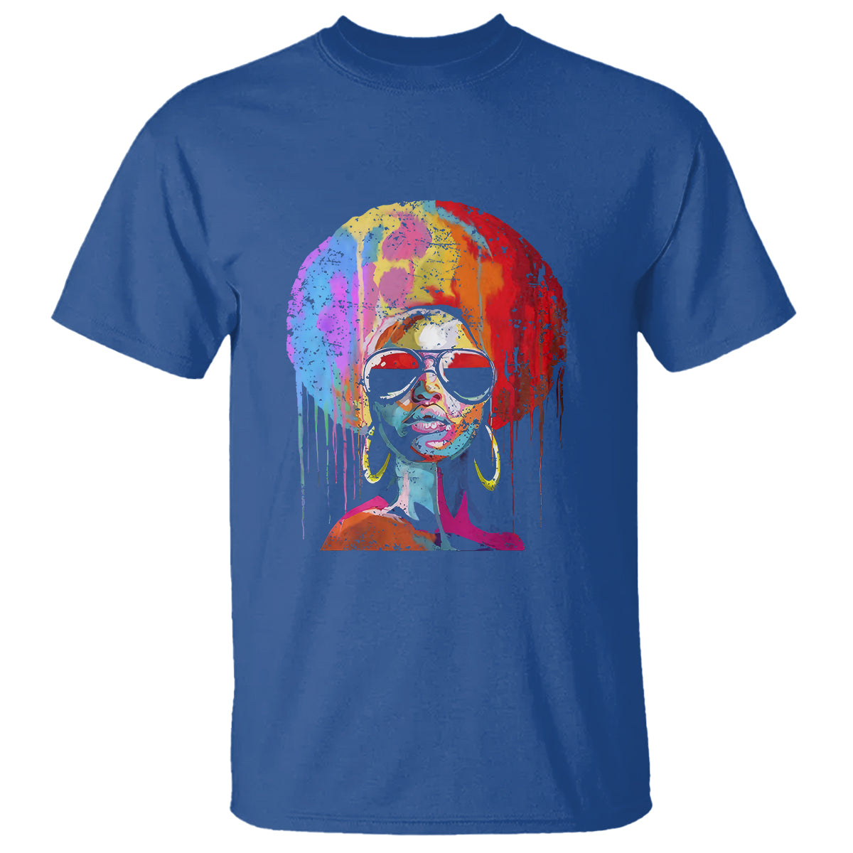 womens-black-queen-afro-melanin-dripping-juneteenth-t-shirt-1
