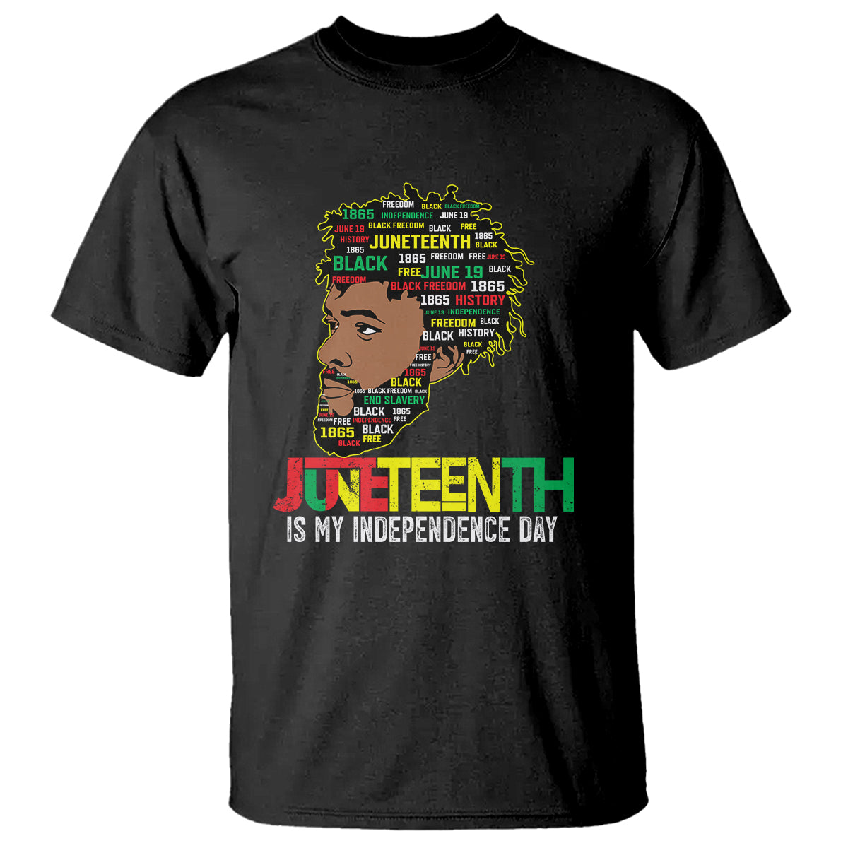 juneteenth-celebrating-black-freedom-african-american-1865-t-shirt-1