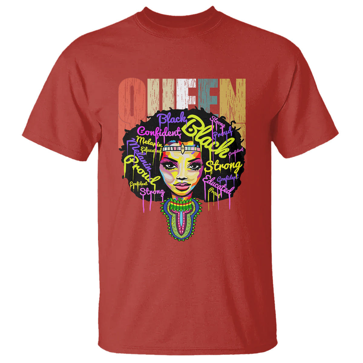 black-queen-t-shirt-proud-melanin-strong-educated-retro-vintage-1