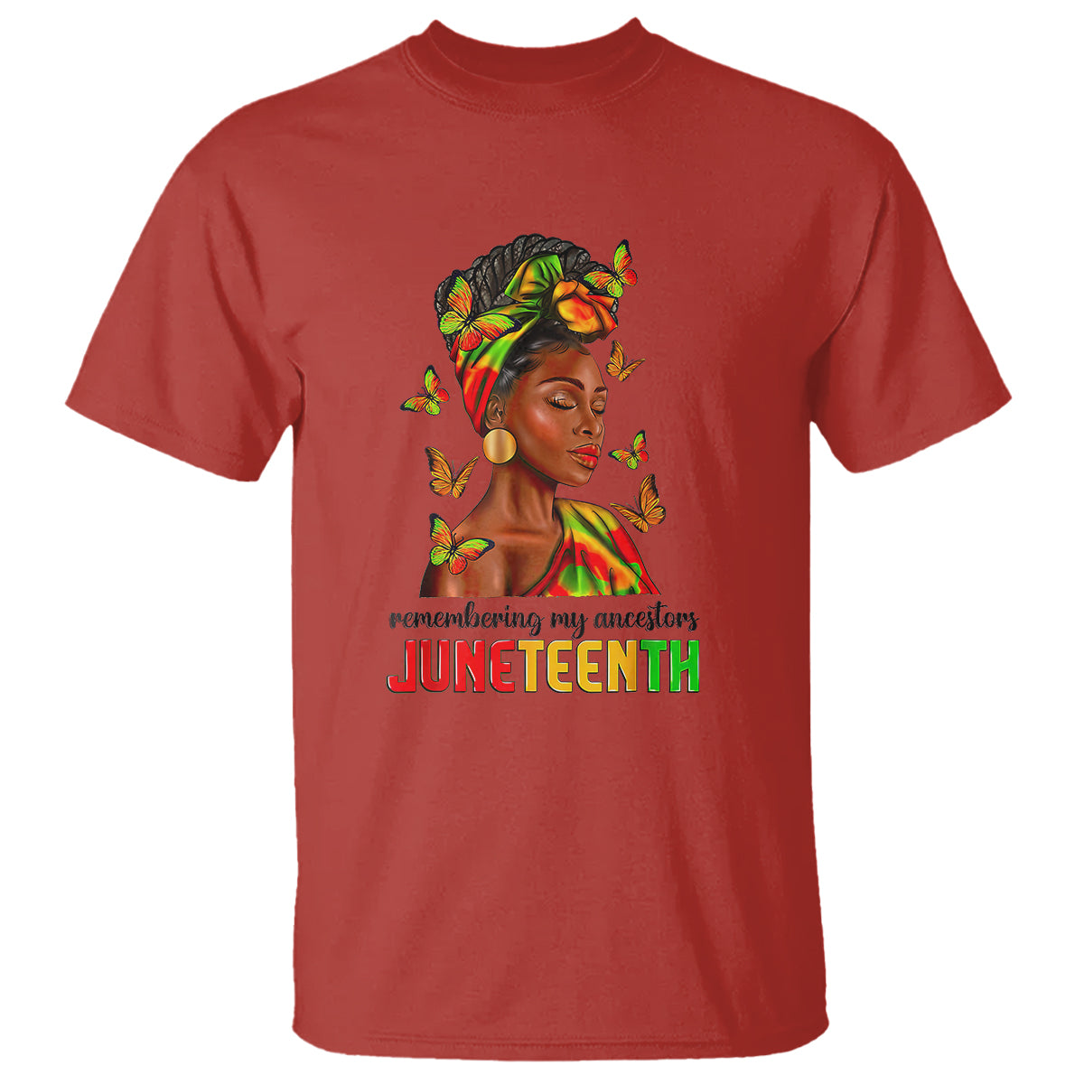 remembering-my-ancestors-juneteenth-celebrate-black-women-t-shirt-1