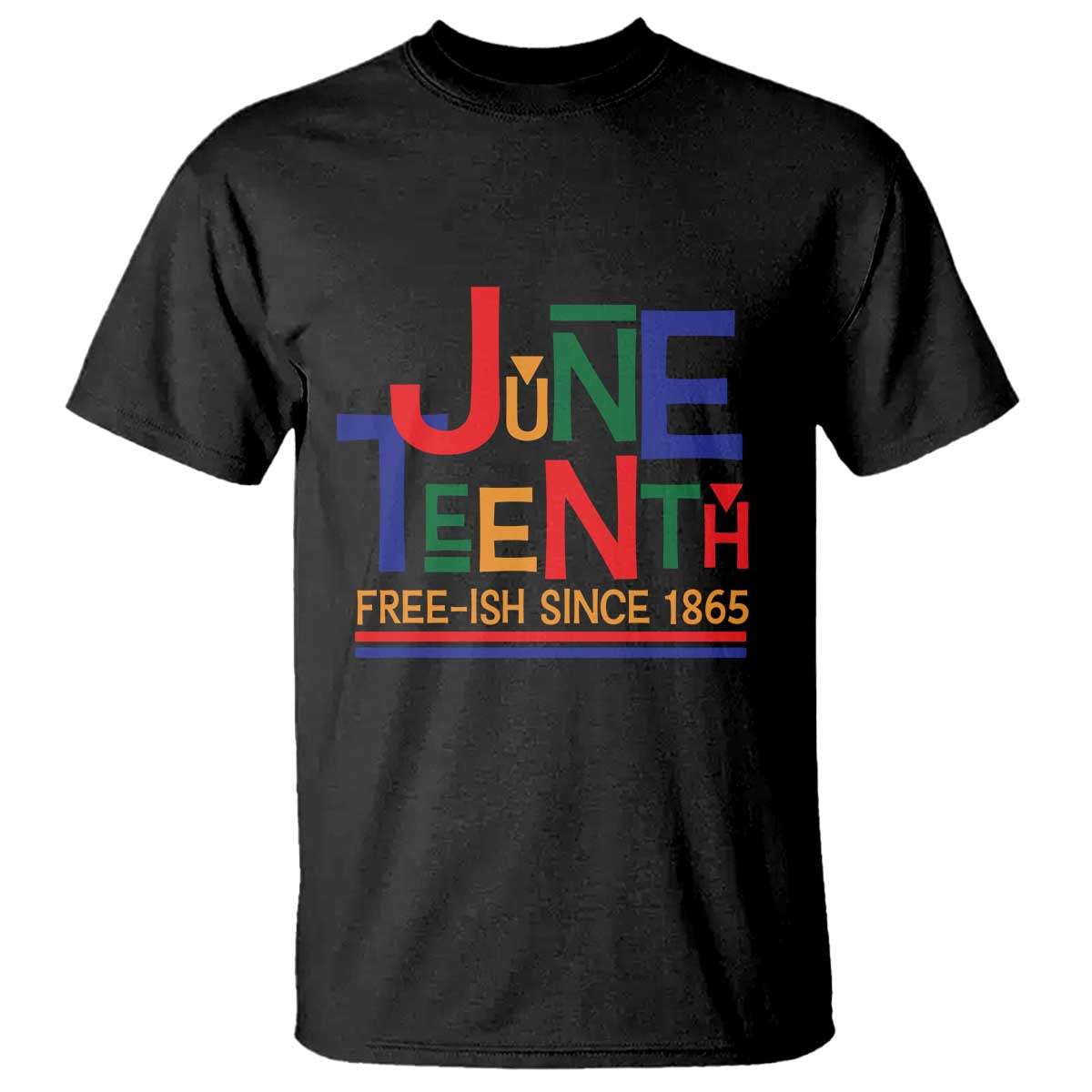 free-ish-t-shirt-juneteenth-celebration-since-1865-retro