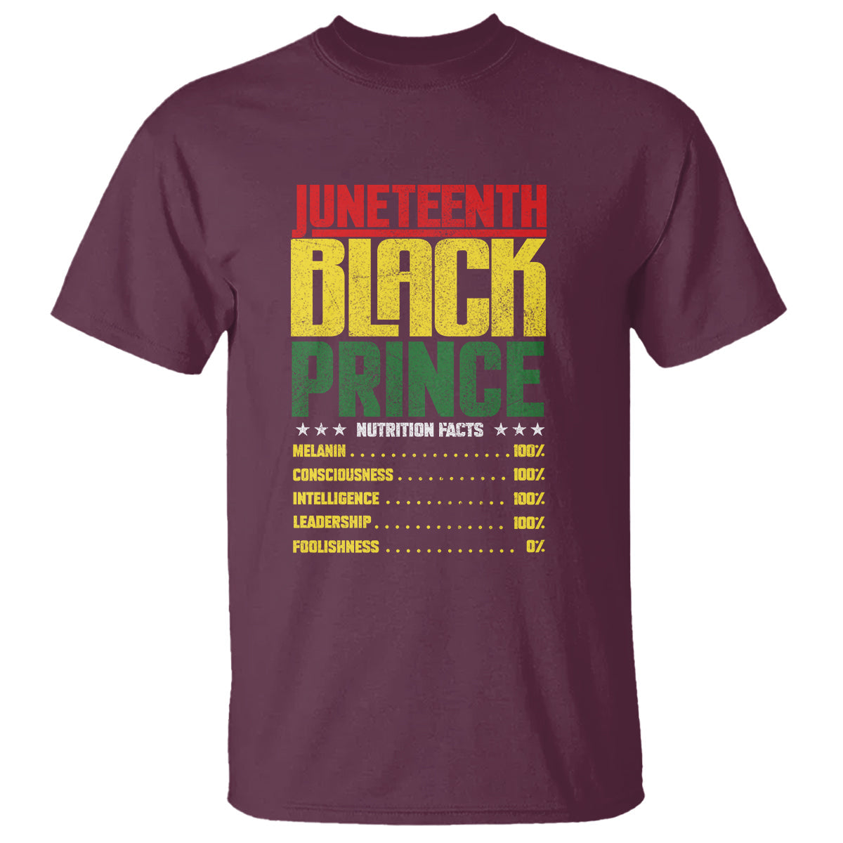 juneteenth-black-prince-nutrition-facts-t-shirt-1
