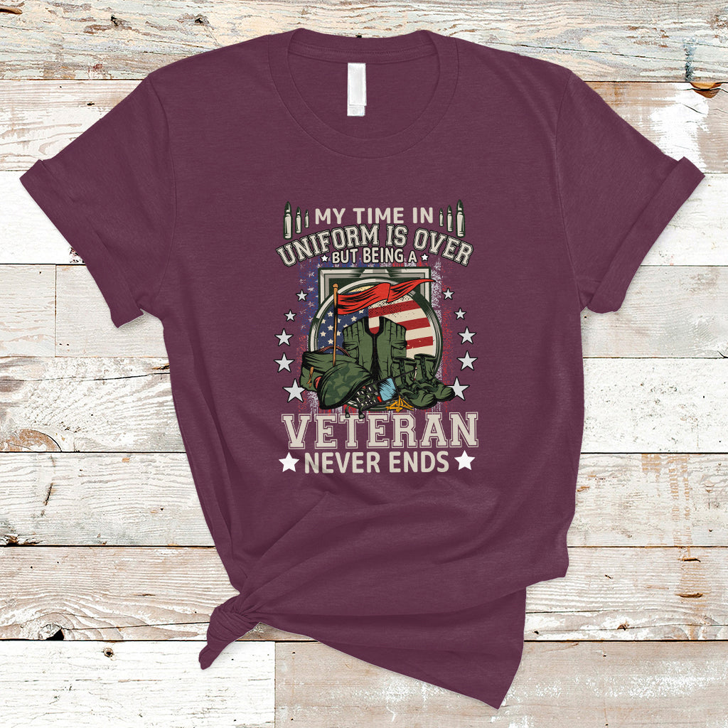 veteran-t-shirt-my-time-in-uniform-is-over-but-being-a-veteran-never-ends-ts01
