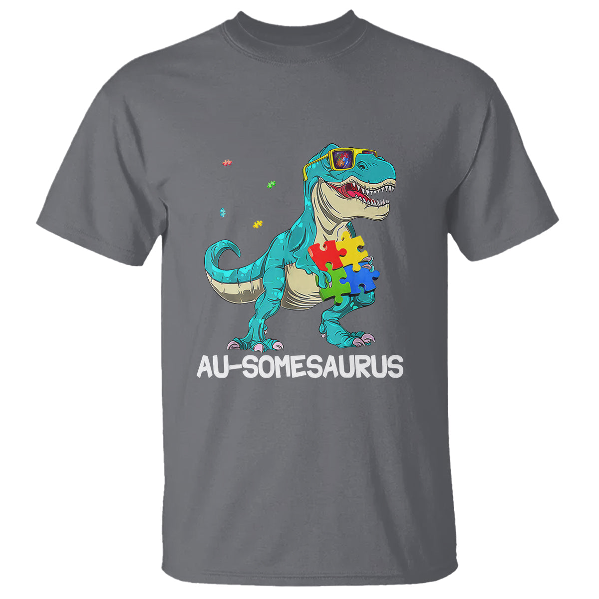 dinosaur-autism-t-shirt-au-somesaurus-word-pun-puzzle-piece