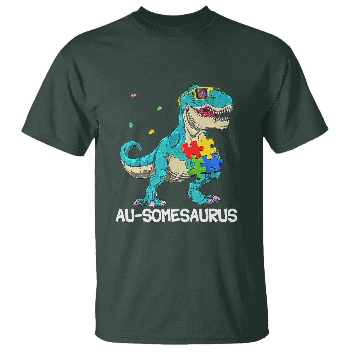 dinosaur-autism-t-shirt-au-somesaurus-word-pun-puzzle-piece