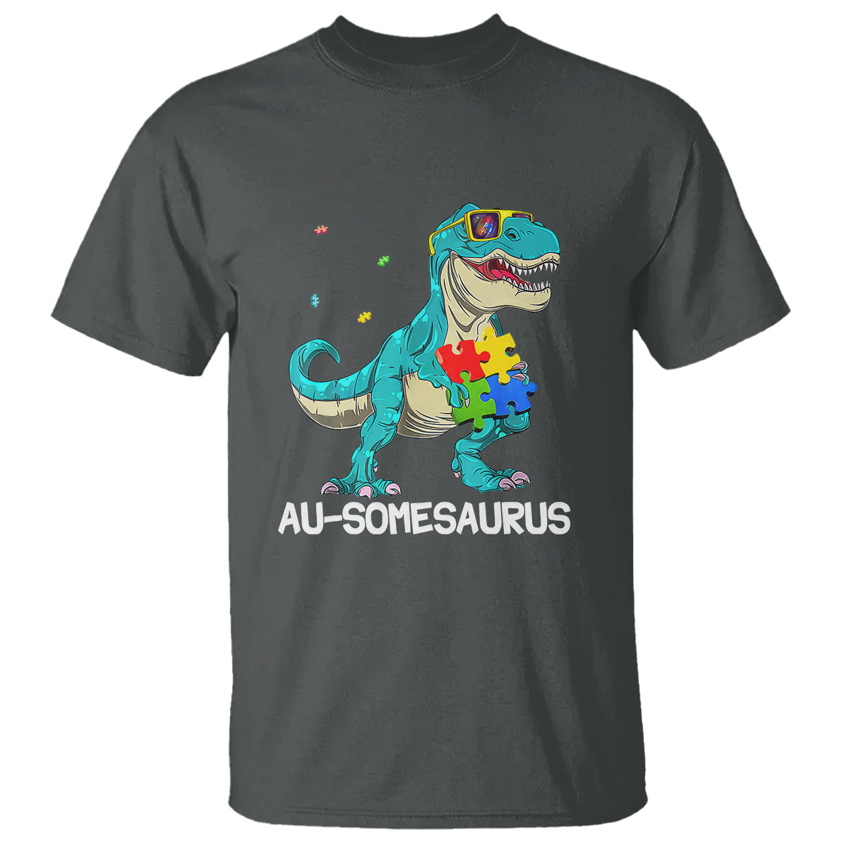 dinosaur-autism-t-shirt-au-somesaurus-word-pun-puzzle-piece