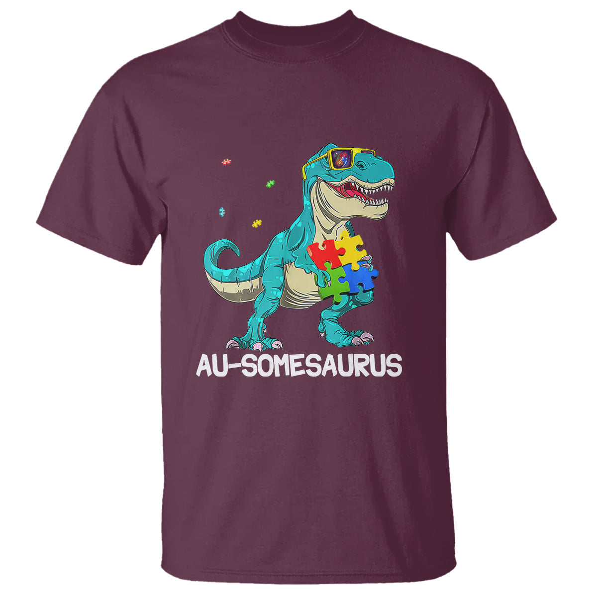 dinosaur-autism-t-shirt-au-somesaurus-word-pun-puzzle-piece