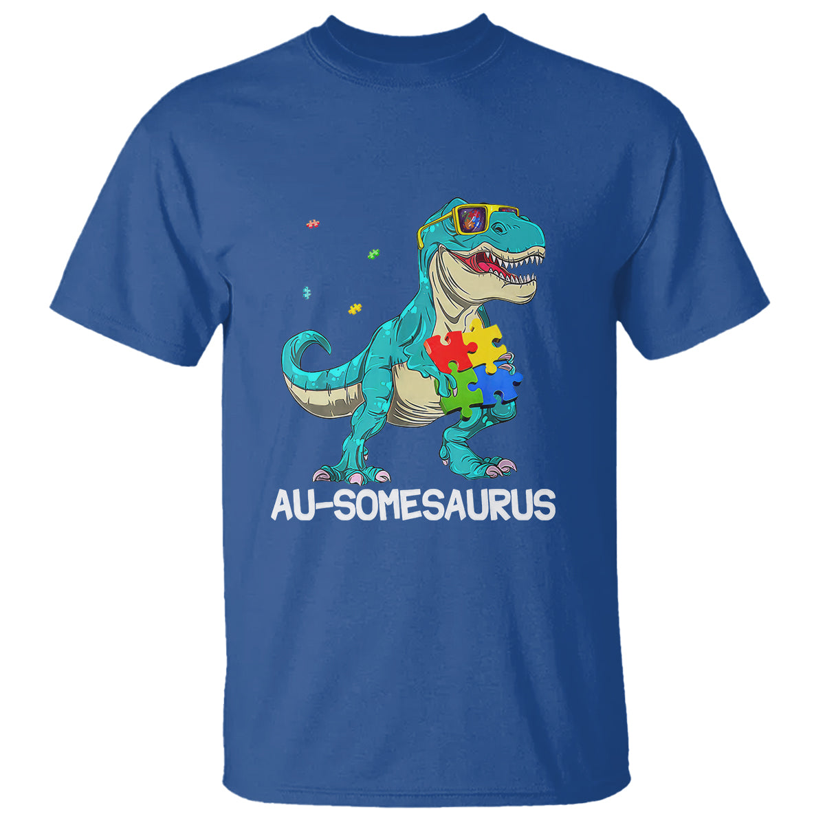 dinosaur-autism-t-shirt-au-somesaurus-word-pun-puzzle-piece