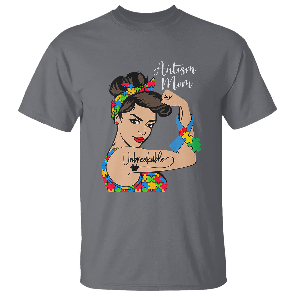 autism-mom-t-shirt-unbreakable-woman