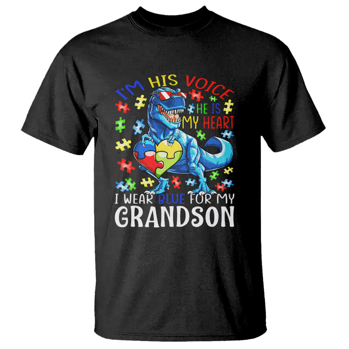 autism-grandma-t-shirt-i-am-his-voice-he-is-my-heart-i-wear-blue-for-my-grandson