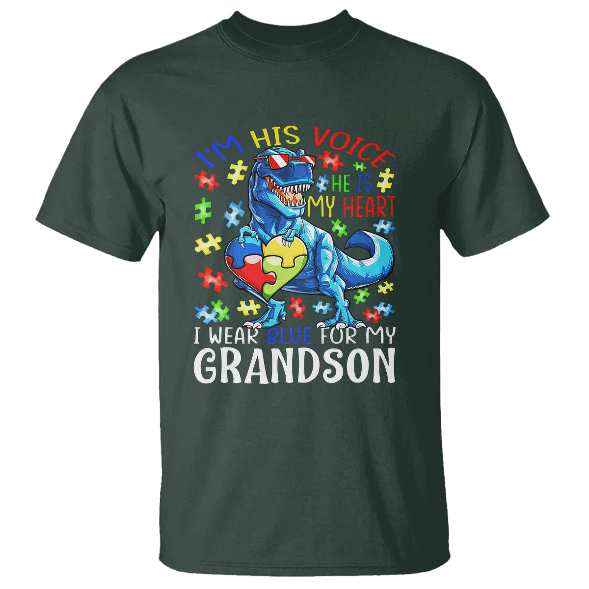 autism-grandma-t-shirt-i-am-his-voice-he-is-my-heart-i-wear-blue-for-my-grandson