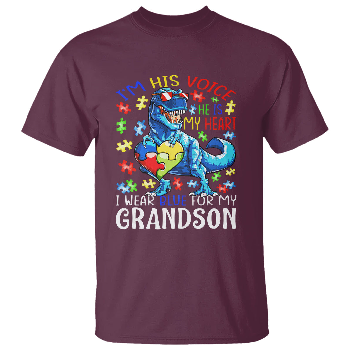 autism-grandma-t-shirt-i-am-his-voice-he-is-my-heart-i-wear-blue-for-my-grandson