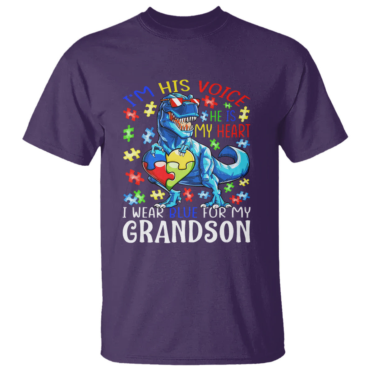 autism-grandma-t-shirt-i-am-his-voice-he-is-my-heart-i-wear-blue-for-my-grandson