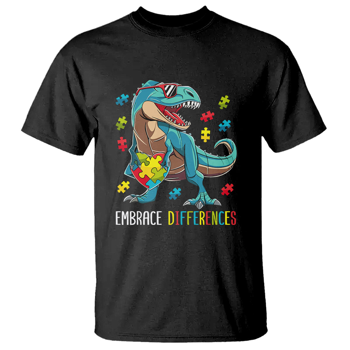 dinosaur-autism-t-shirt-embrace-differences-proud-autistic-puzzle-heart