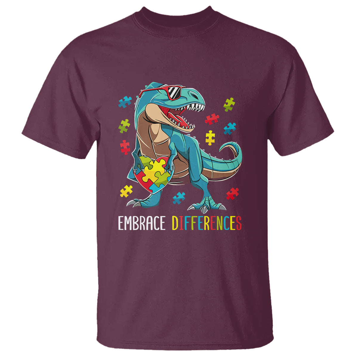 dinosaur-autism-t-shirt-embrace-differences-proud-autistic-puzzle-heart