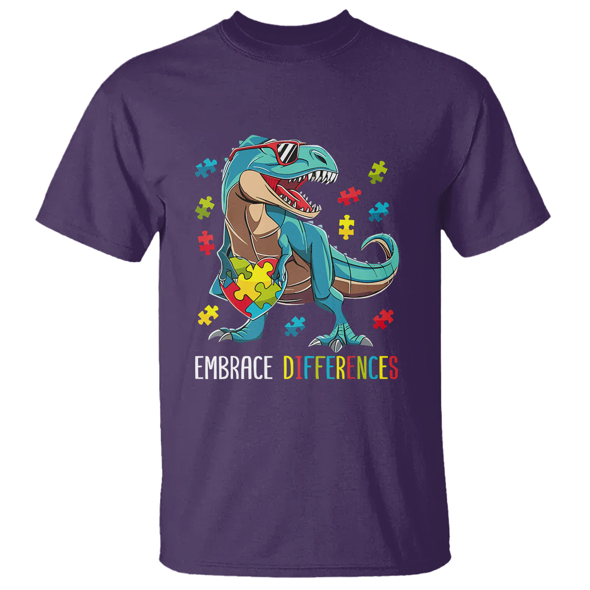 dinosaur-autism-t-shirt-embrace-differences-proud-autistic-puzzle-heart