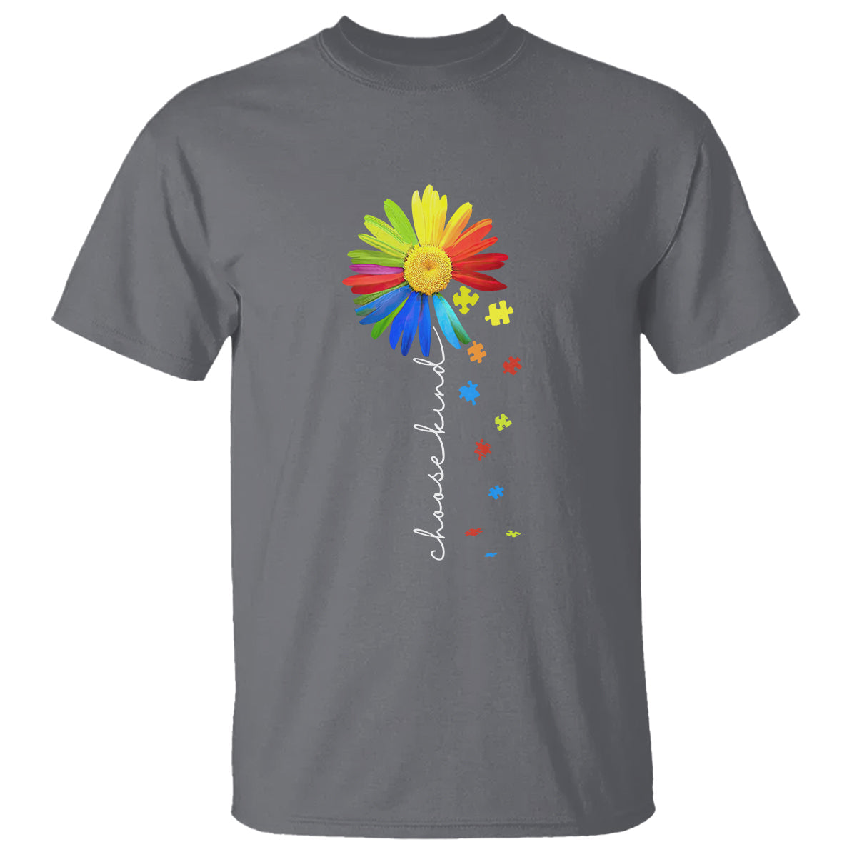 sunflower-autism-t-shirt-choose-kind-rainbow-puzzle-piece
