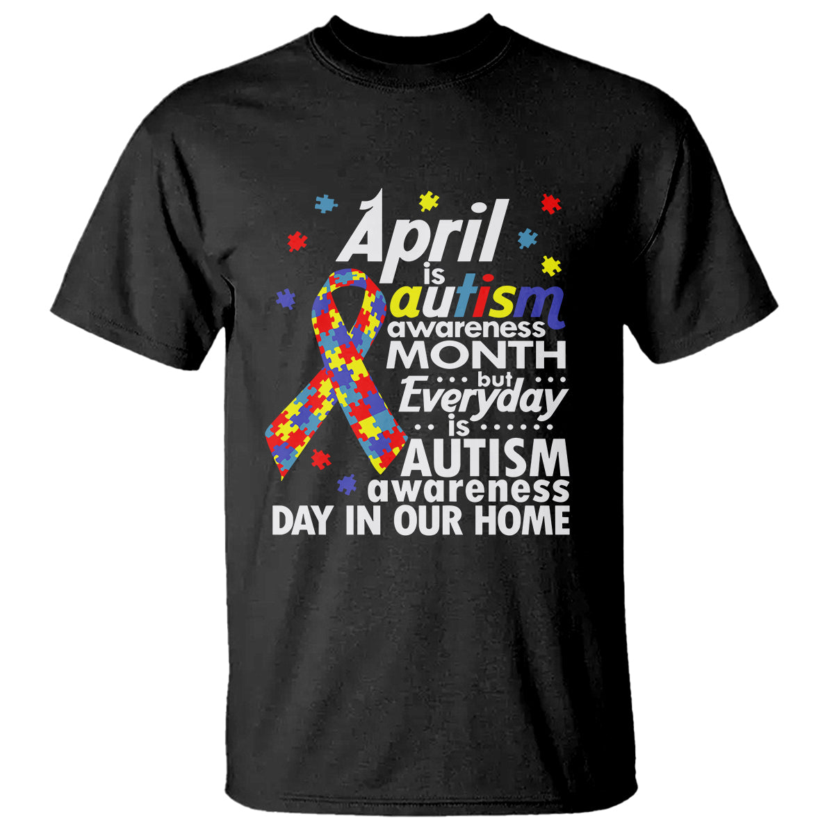 autism-awareness-t-shirt-everyday-in-our-home-spectrum-puzzle-ribbon