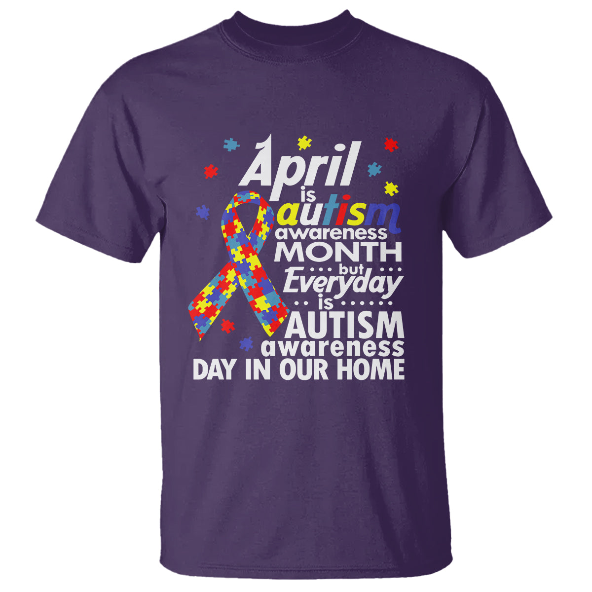 autism-awareness-t-shirt-everyday-in-our-home-spectrum-puzzle-ribbon