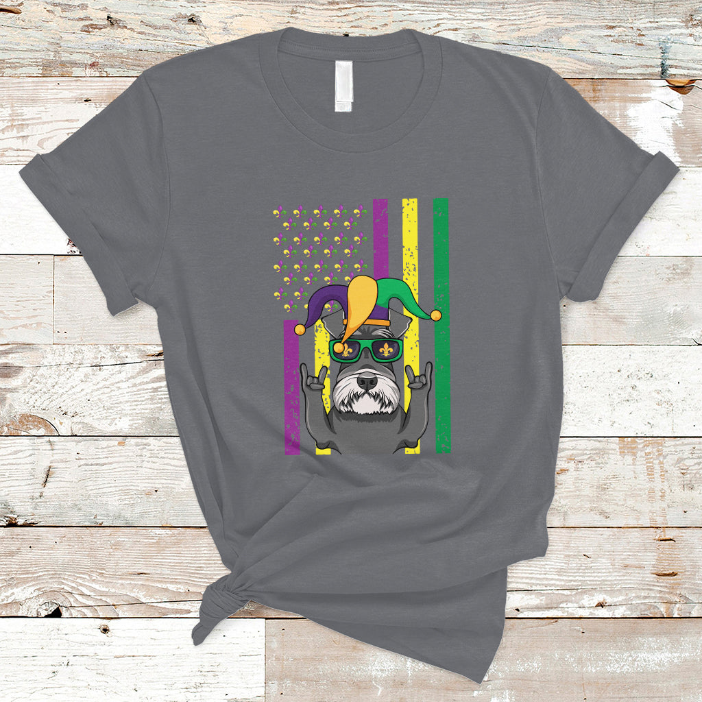 funny-mardi-gras-t-shirt-schnauzer-dog-american-flag-ts01