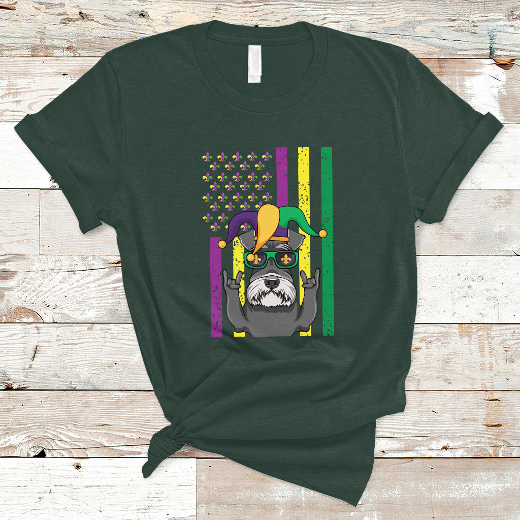 funny-mardi-gras-t-shirt-schnauzer-dog-american-flag-ts01