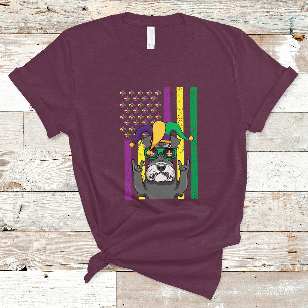 funny-mardi-gras-t-shirt-schnauzer-dog-american-flag-ts01