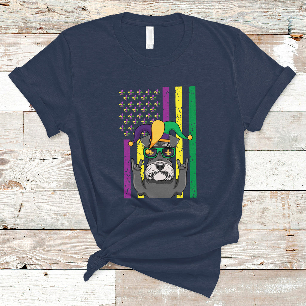 funny-mardi-gras-t-shirt-schnauzer-dog-american-flag-ts01