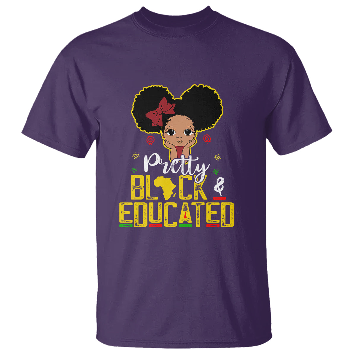 pretty-black-and-educated-i-am-the-strong-afro-queen-t-shirt