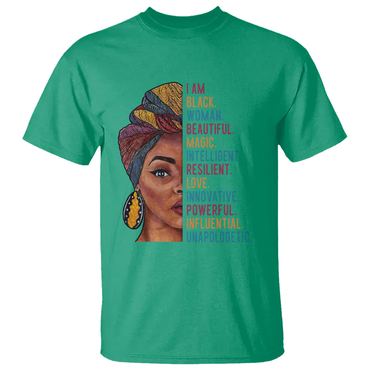 afro-woman-t-shirt-beautiful-magic