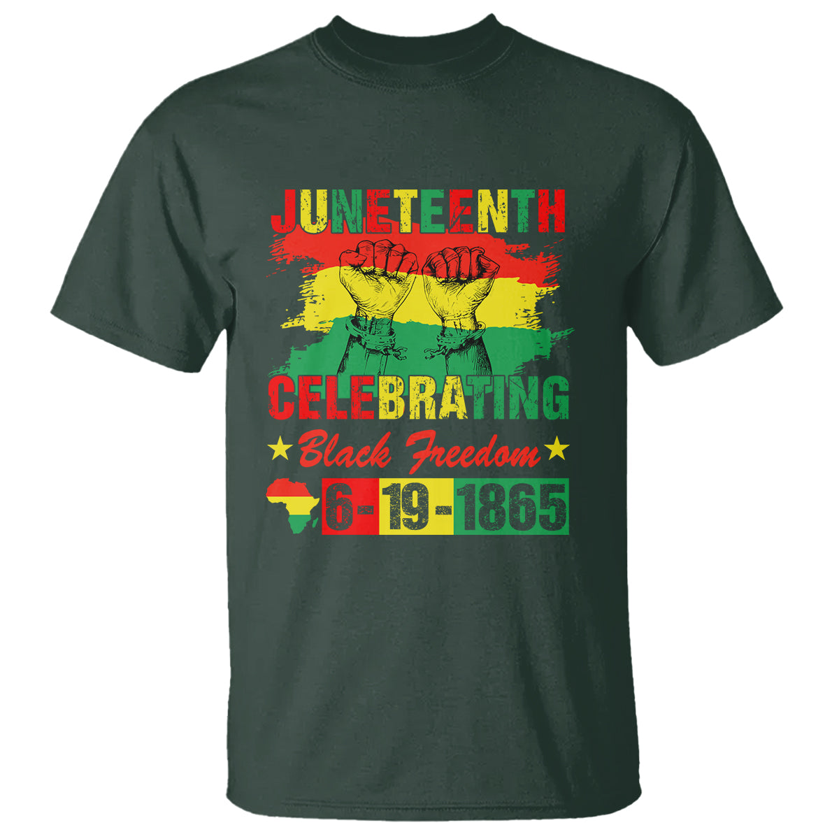 juneteenth-celebrating-black-freedom-1865-african-american-t-shirt