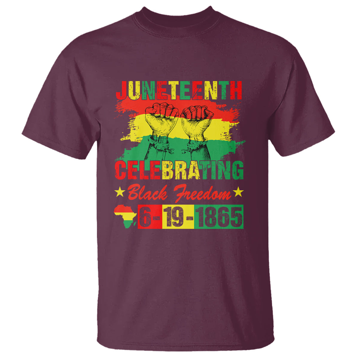 juneteenth-celebrating-black-freedom-1865-african-american-t-shirt