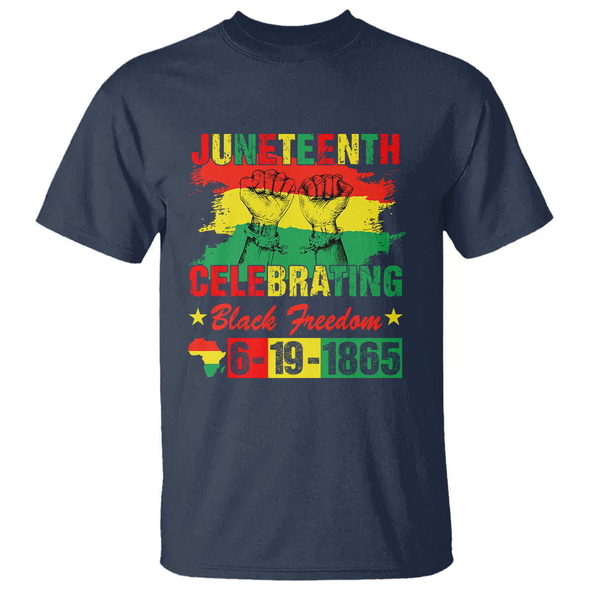 juneteenth-celebrating-black-freedom-1865-african-american-t-shirt