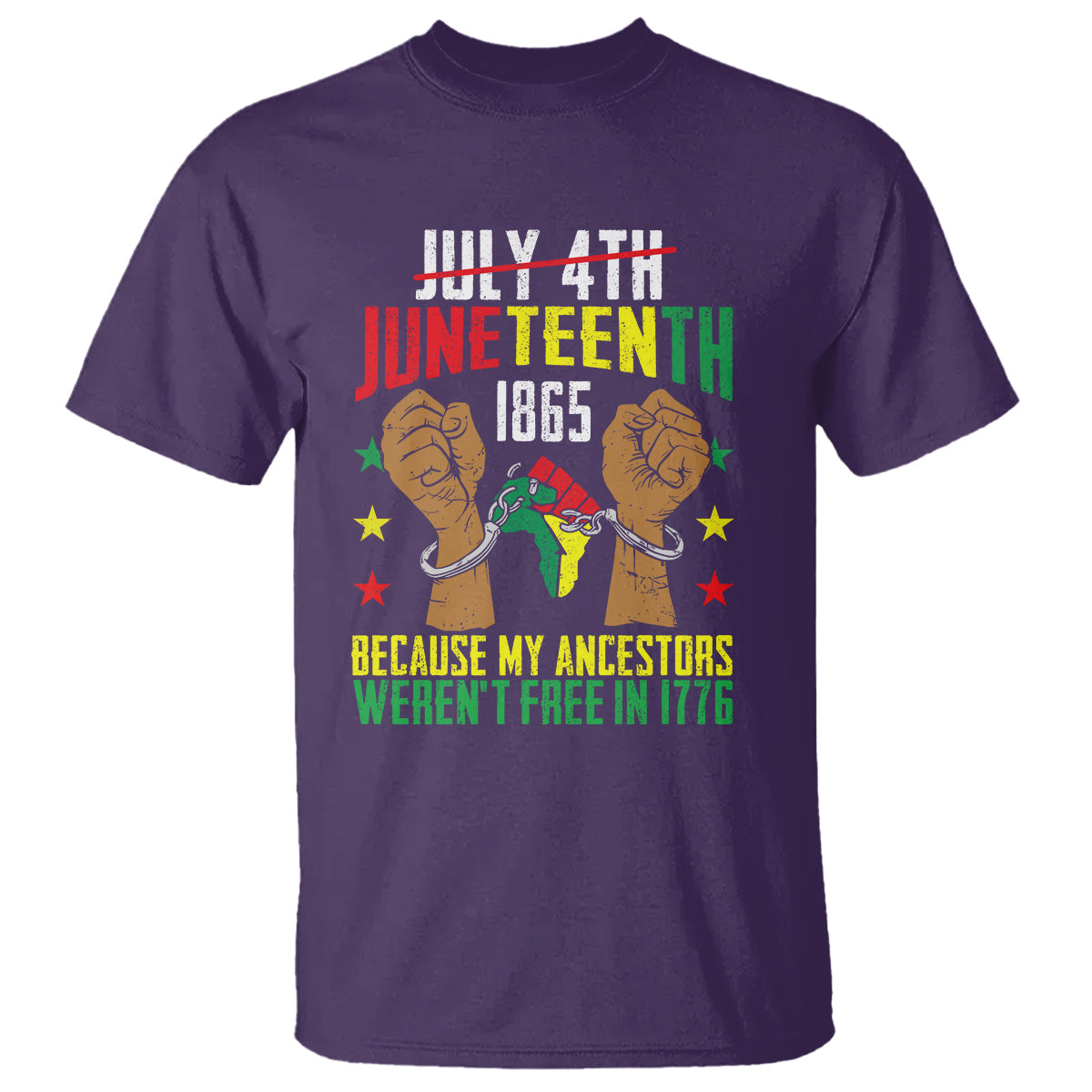 july-4th-juneteenth-t-shirt-my-ancestors-werent-free-in-1776