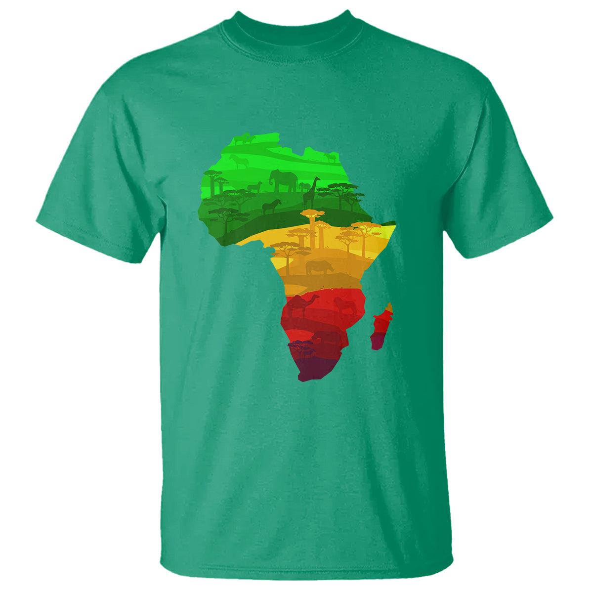 africa-map-green-yellow-red-proud-african-pride-juneteenth-t-shirt