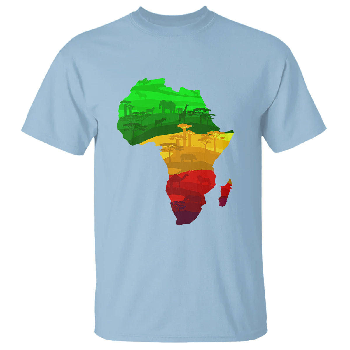 africa-map-green-yellow-red-proud-african-pride-juneteenth-t-shirt