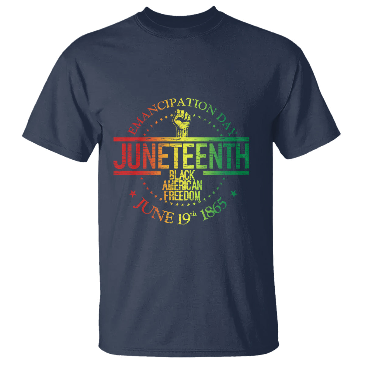 juneteenth-african-american-freedom-black-history-june-19-t-shirt