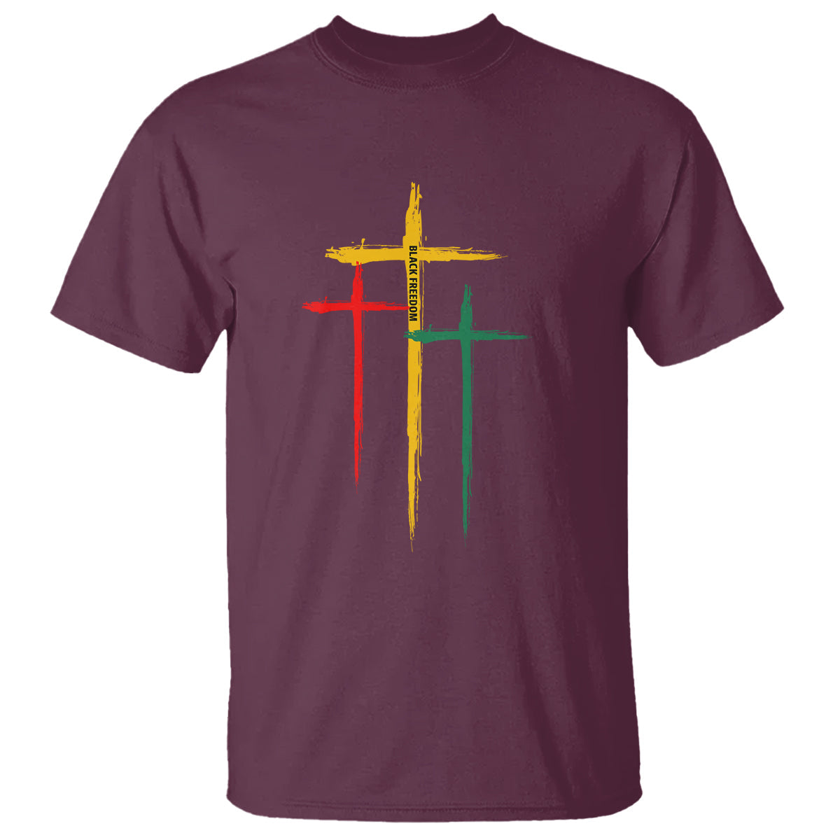 cross-christian-juneteenth-t-shirt-african-black-freedom-day-1865