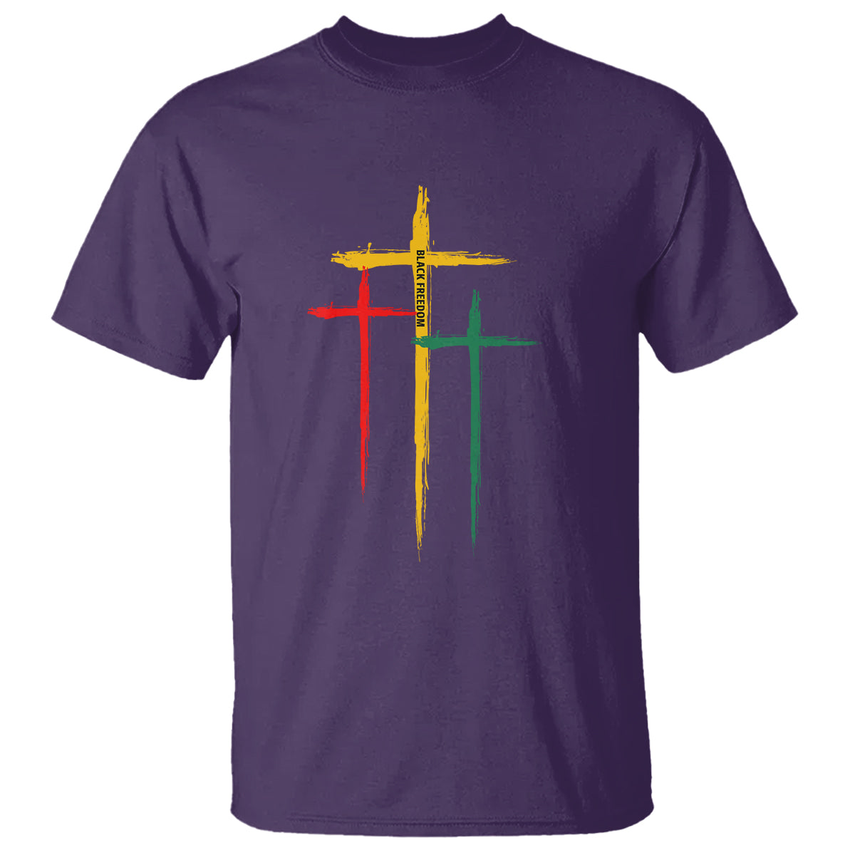 cross-christian-juneteenth-t-shirt-african-black-freedom-day-1865