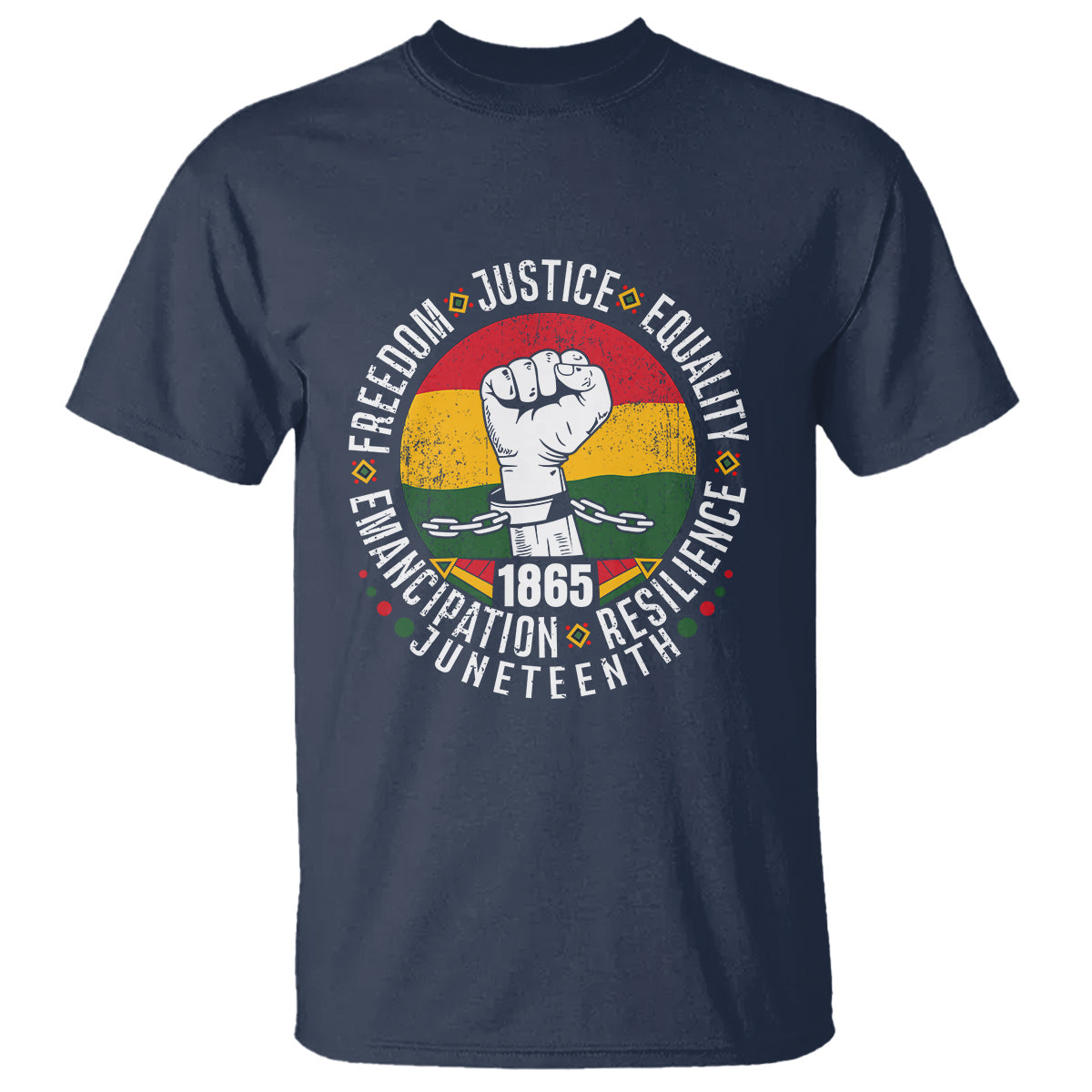 juneteenth-fist-t-shirt-freedom-justice-equality-emancipation-resilience