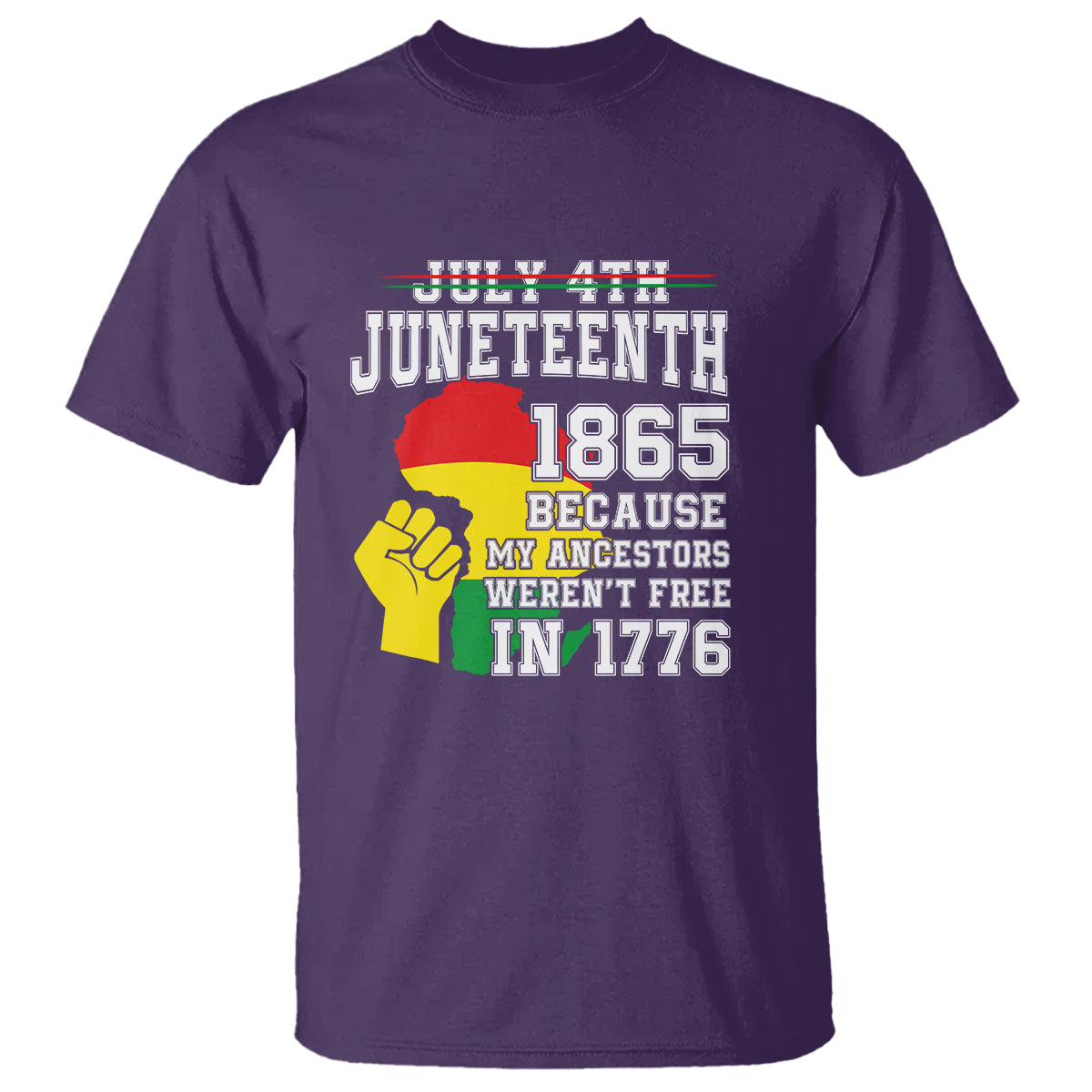 july-4th-juneteenth-1865-because-my-ancestors-t-shirt
