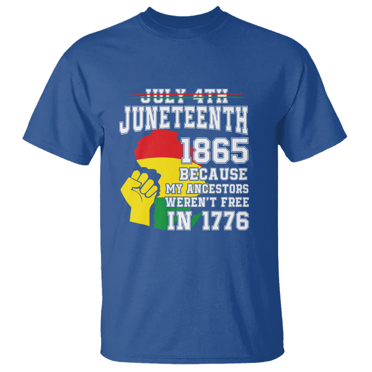 july-4th-juneteenth-1865-because-my-ancestors-t-shirt