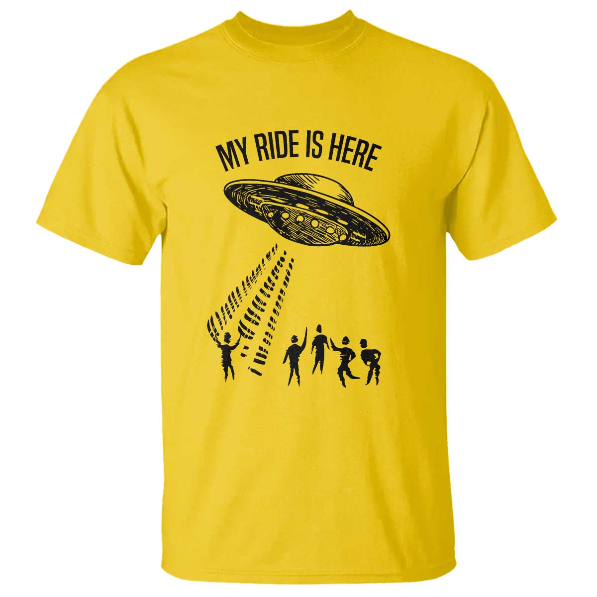 my-ride-alien-flying-saucer-ufo-abduction-t-shirt