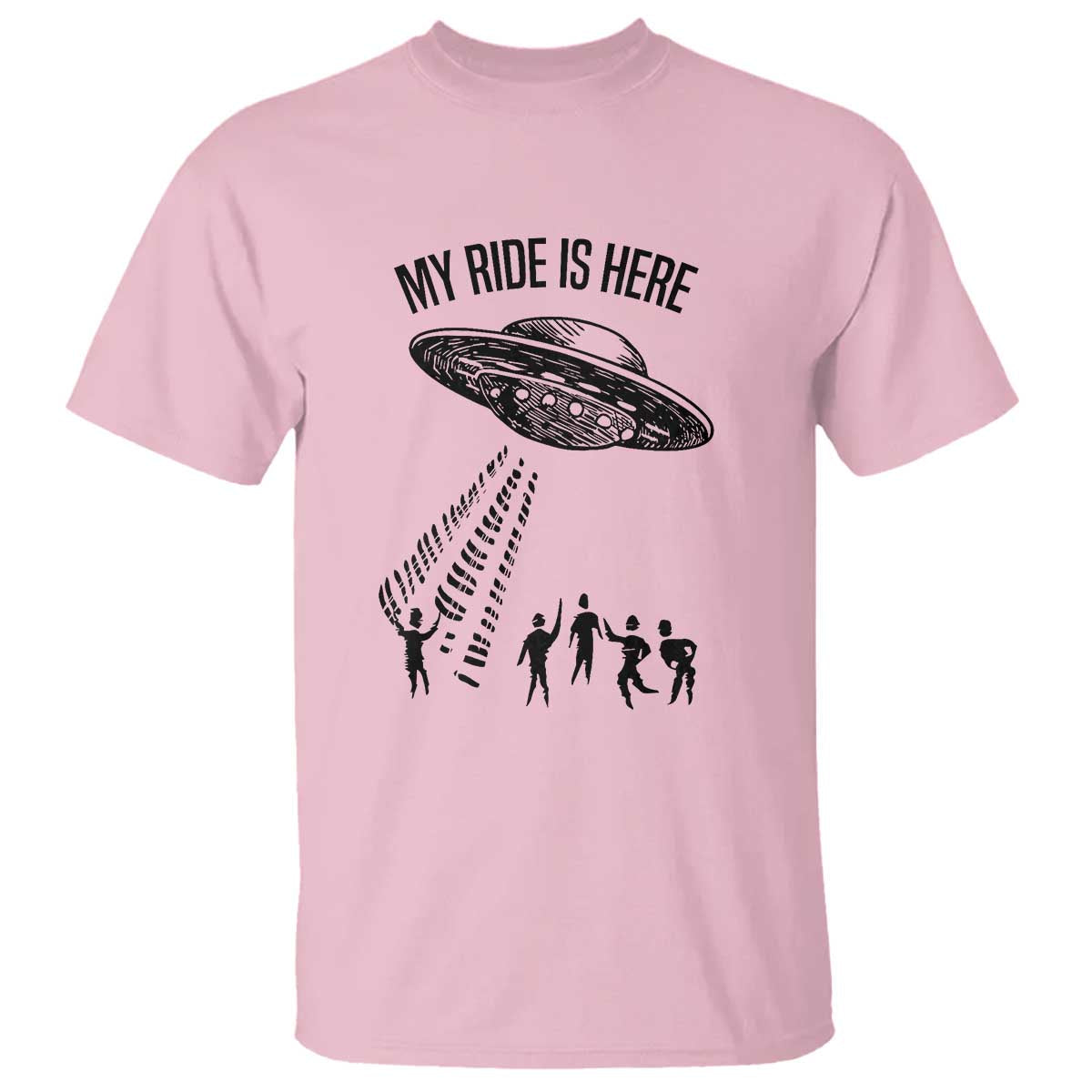 my-ride-alien-flying-saucer-ufo-abduction-t-shirt