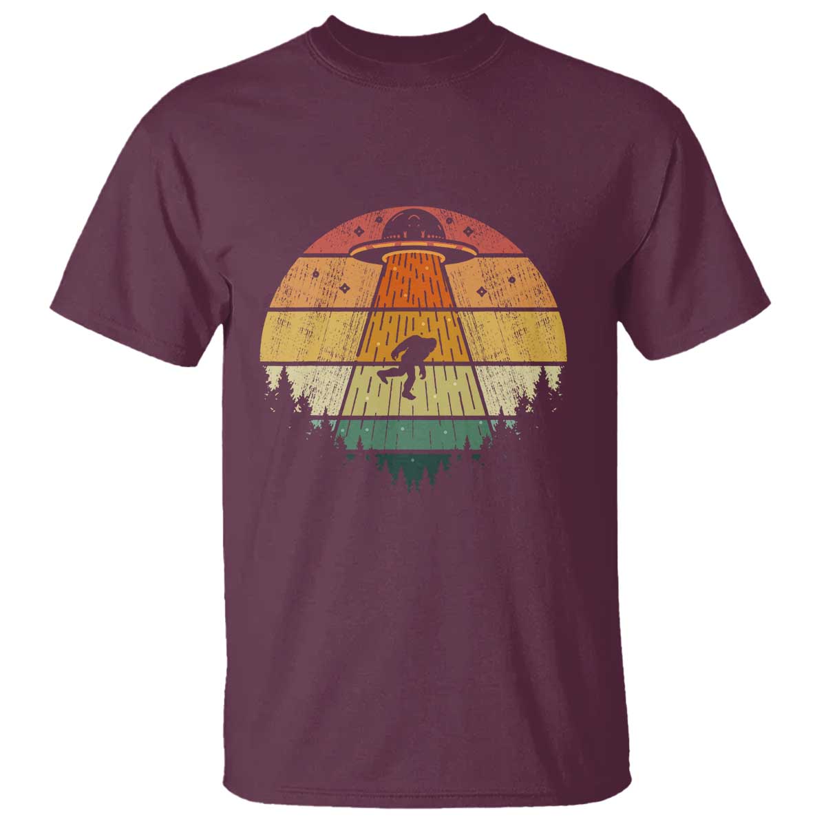 retro-vintage-bigfoot-ufo-abduction-funny-sasquatch-aliens-t-shirt