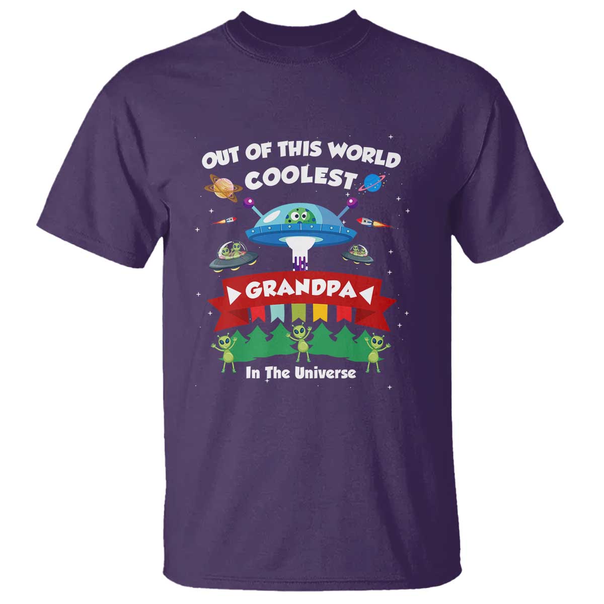 mens-coolest-grandpa-fathers-day-outer-space-ufo-spaceship-alien-t-shirt