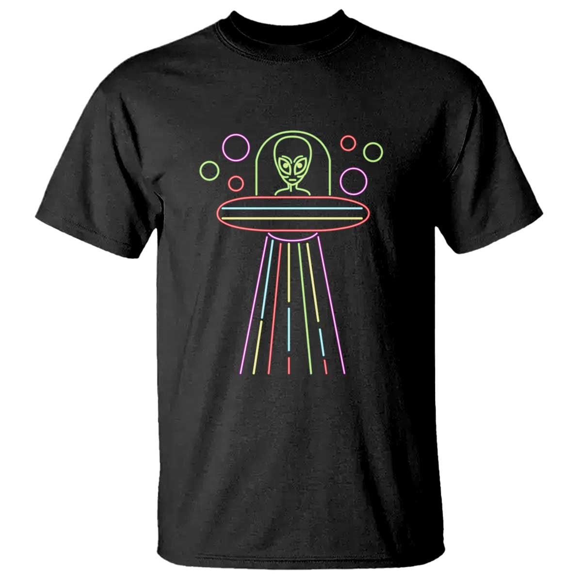 neon-lights-ufo-abduction-extraterrestrial-alien-believer-t-shirt