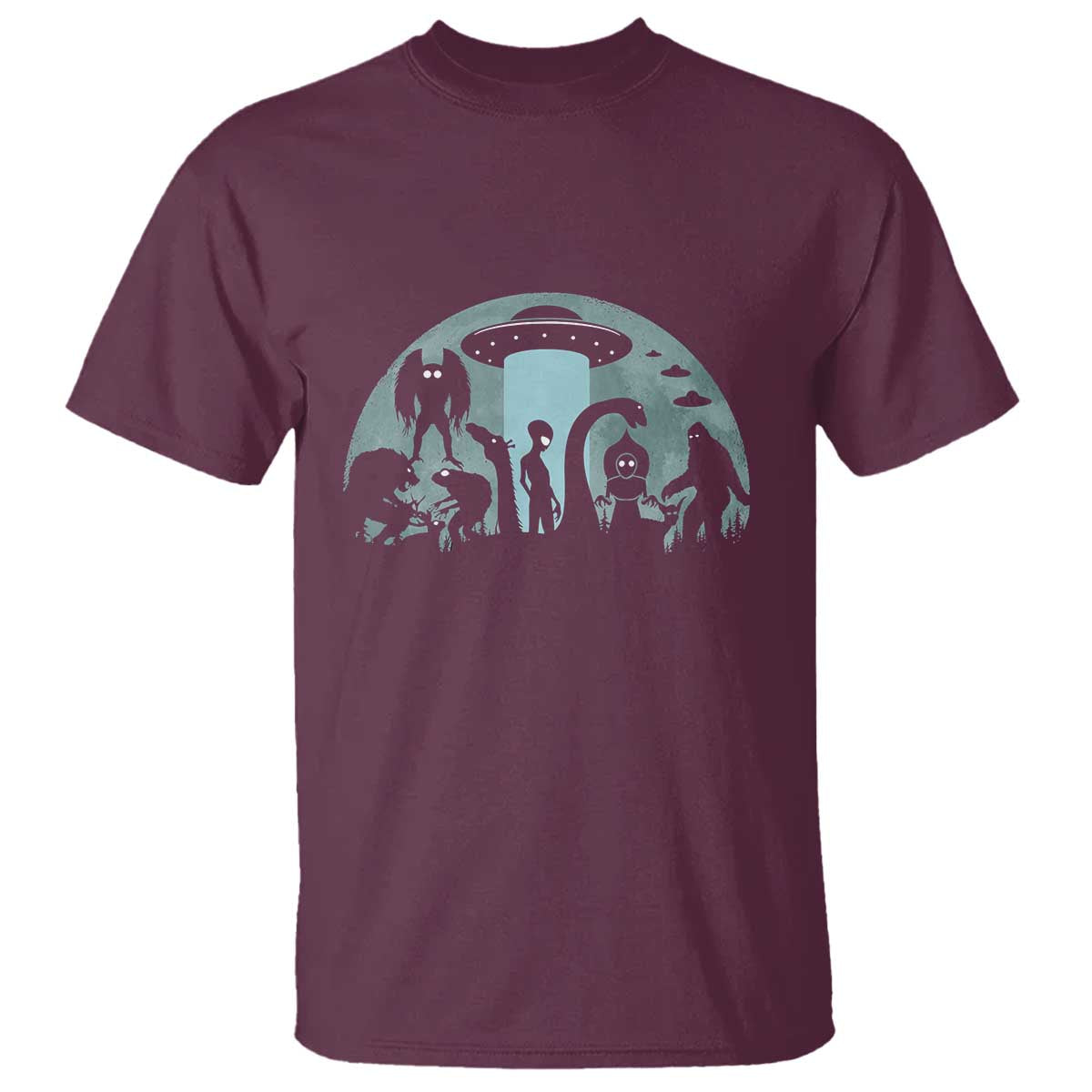 bigfoot-ufo-loch-ness-monster-mothman-and-aliens-cryptid-t-shirt
