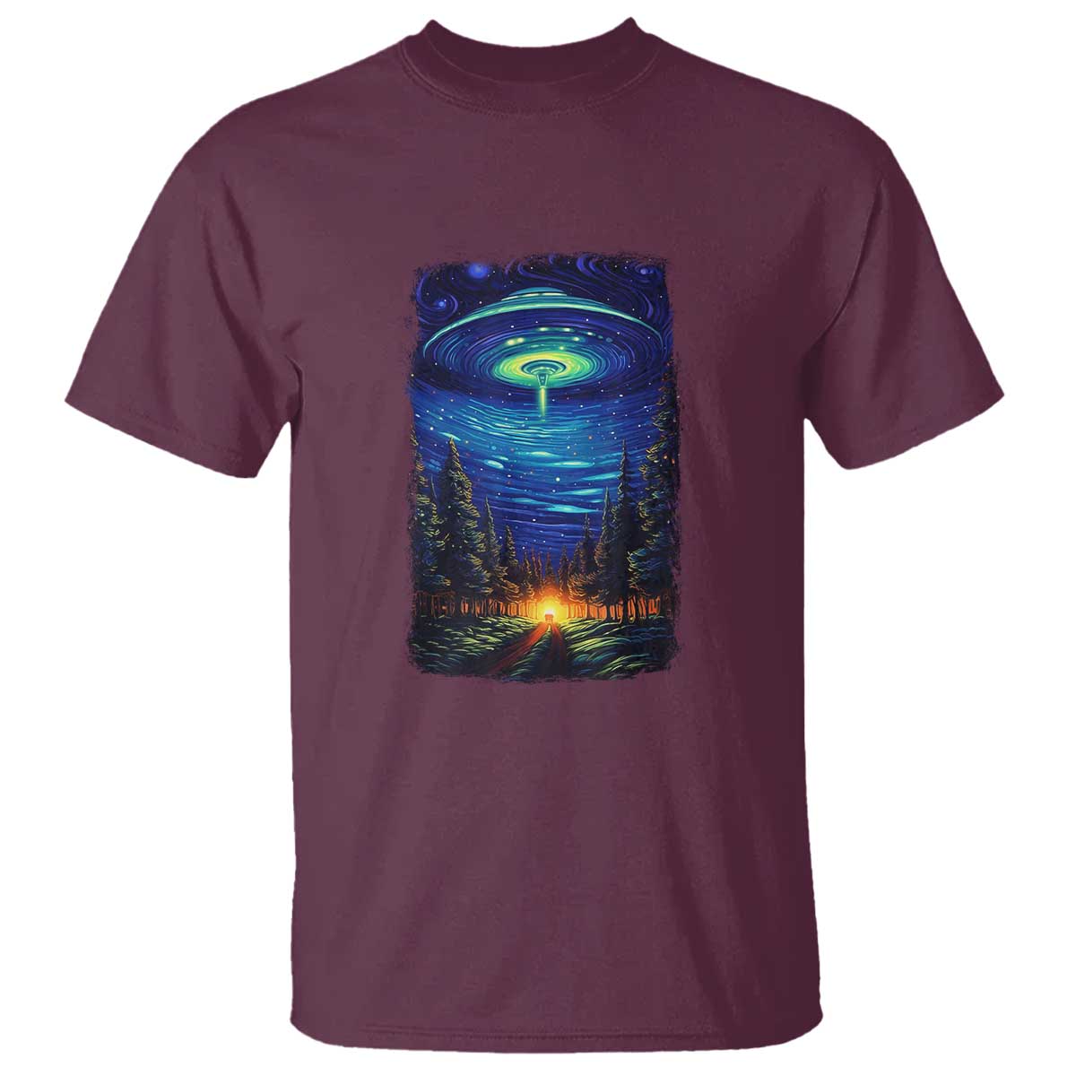 ufo-aliens-flying-saucer-van-gogh-style-starry-night-t-shirt