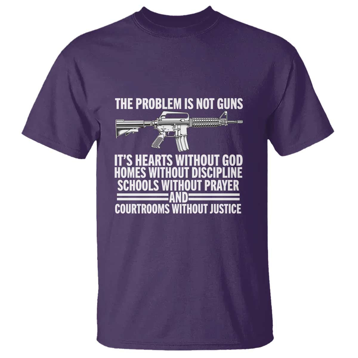 the-problem-is-not-guns-patriotic-quote-t-shirt-christian-faith-values