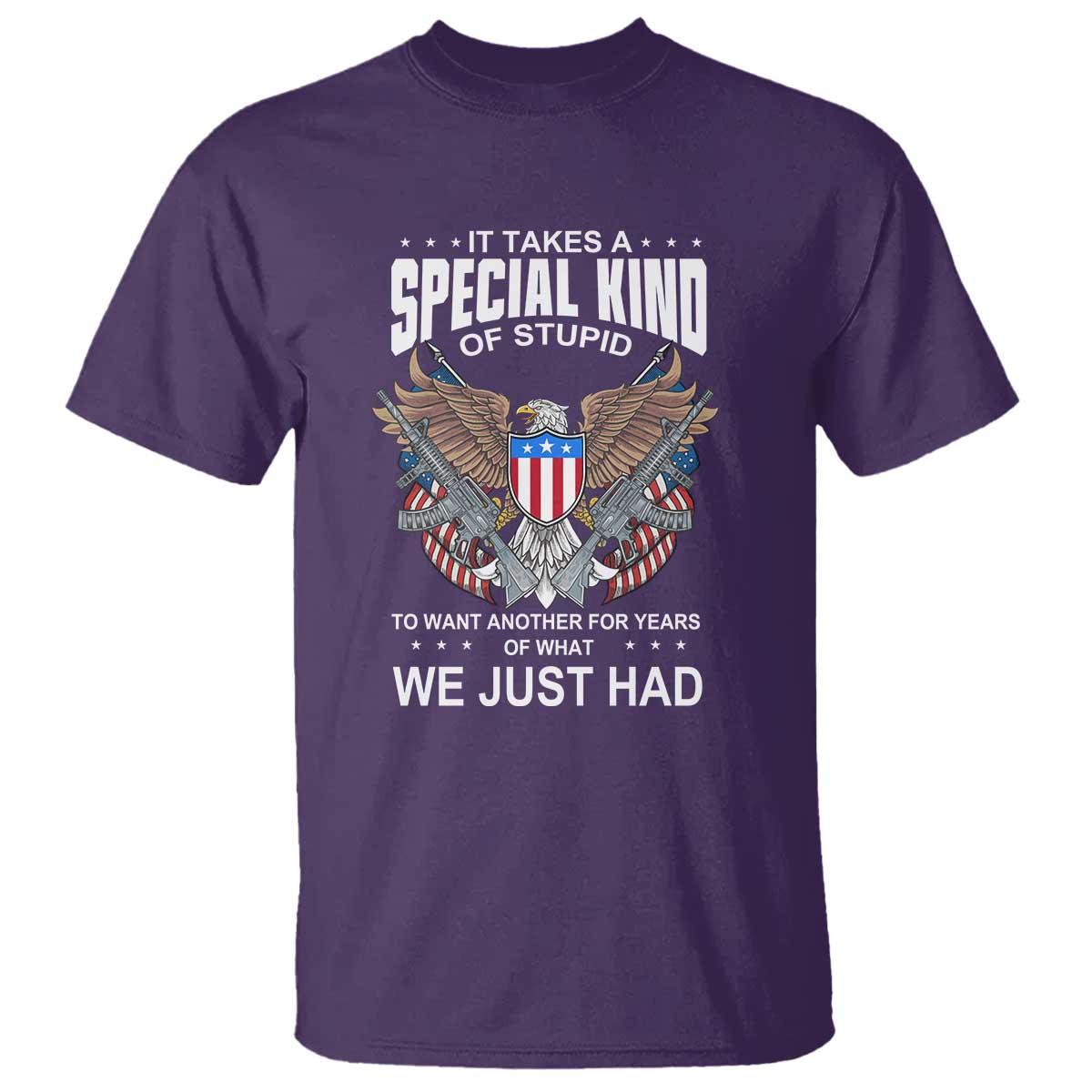 patriotic-eagle-design-t-shirt-it-takes-a-special-kind-of-stupid